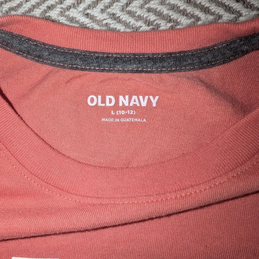 Old Navy Kids California Coral Tee Size 10-12